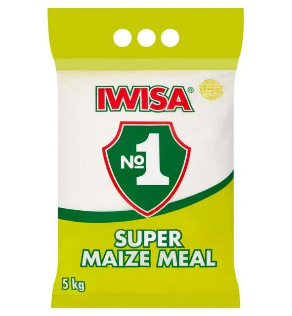 Iwisa Maize Meal (Cornmeal), 5kg