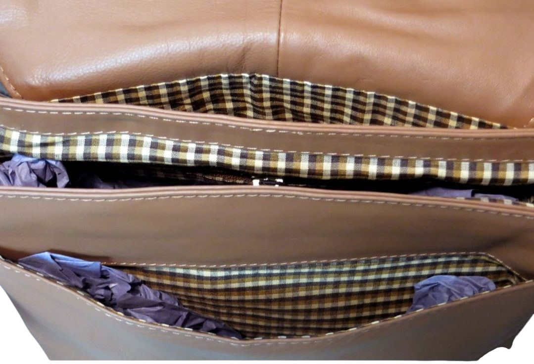 Genuine Leather Ladies Crossbody Bag