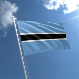 Botswana Flag - Full Size