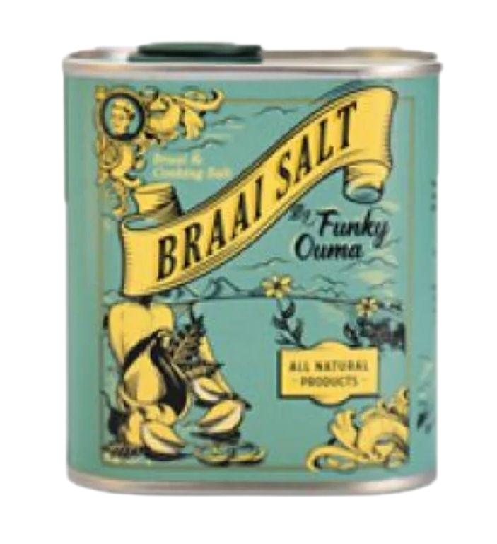 Funky Ouma Braai Salt (Tin)