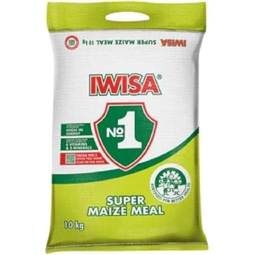 Iwisa Maize Meal (Cornmeal), 10kg