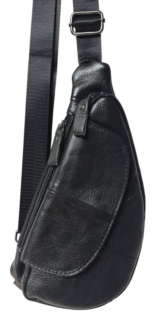 Genuine Leather Cross Body Sling Bag