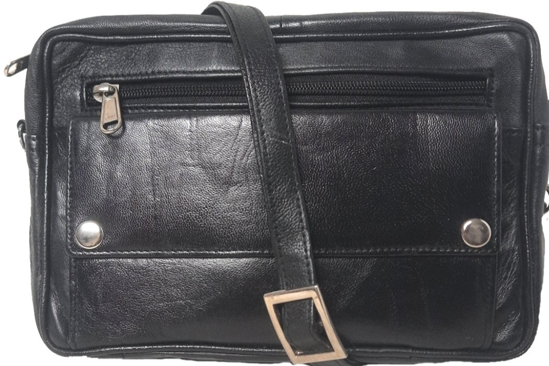Genuine Leather Shoulder Messenger Bag