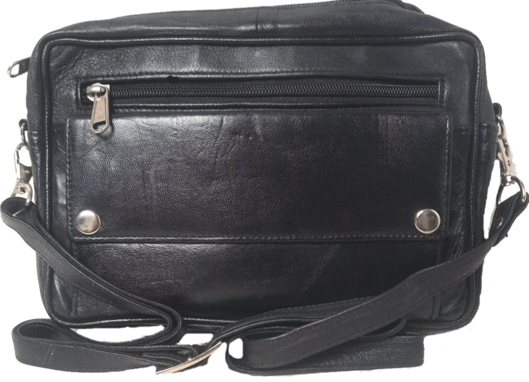 Genuine Leather Shoulder Messenger Bag