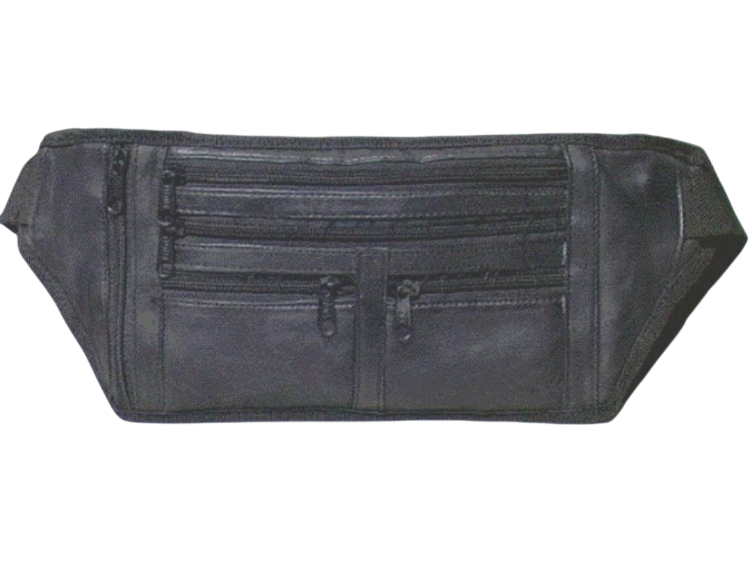 Genuine Leather Waist Wallet / Belt Pouch
