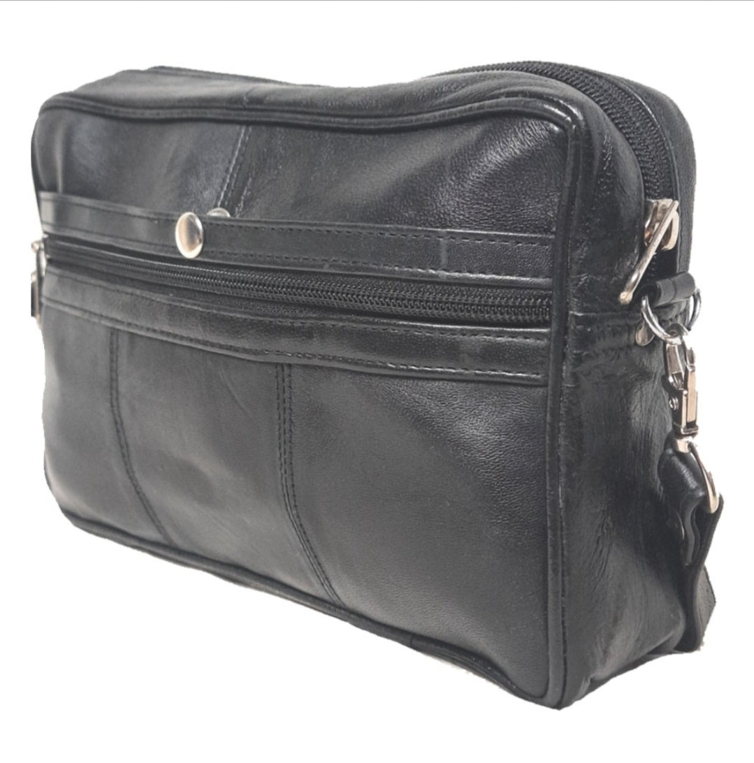 Genuine Leather Shoulder Messenger Bag