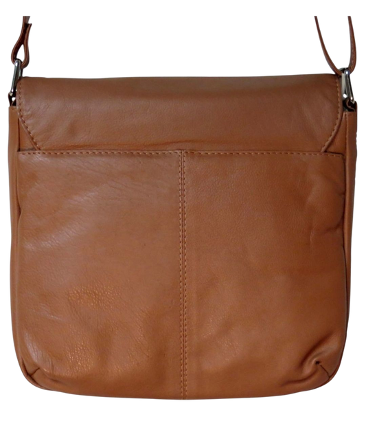 Genuine Leather Ladies Crossbody Bag