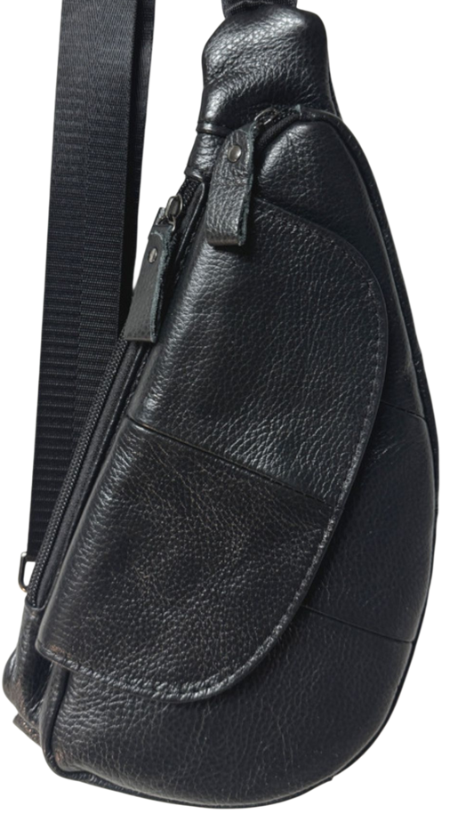 Genuine Leather Cross Body Sling Bag