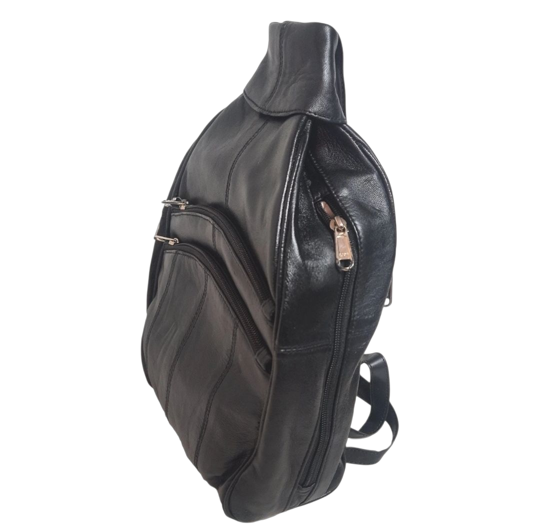 Genuine Leather Unisex Sling Body Bag