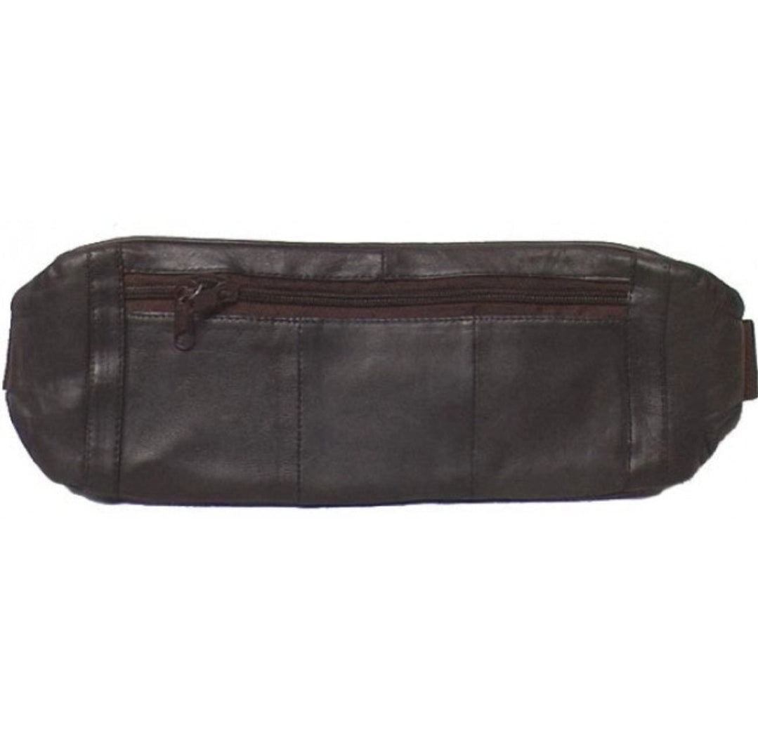Genuine Leather Waist Wallet / Belt Pouch