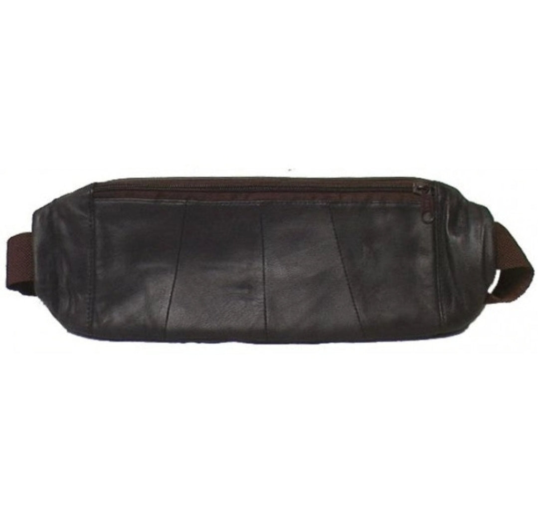 Genuine Leather Waist Wallet / Belt Pouch